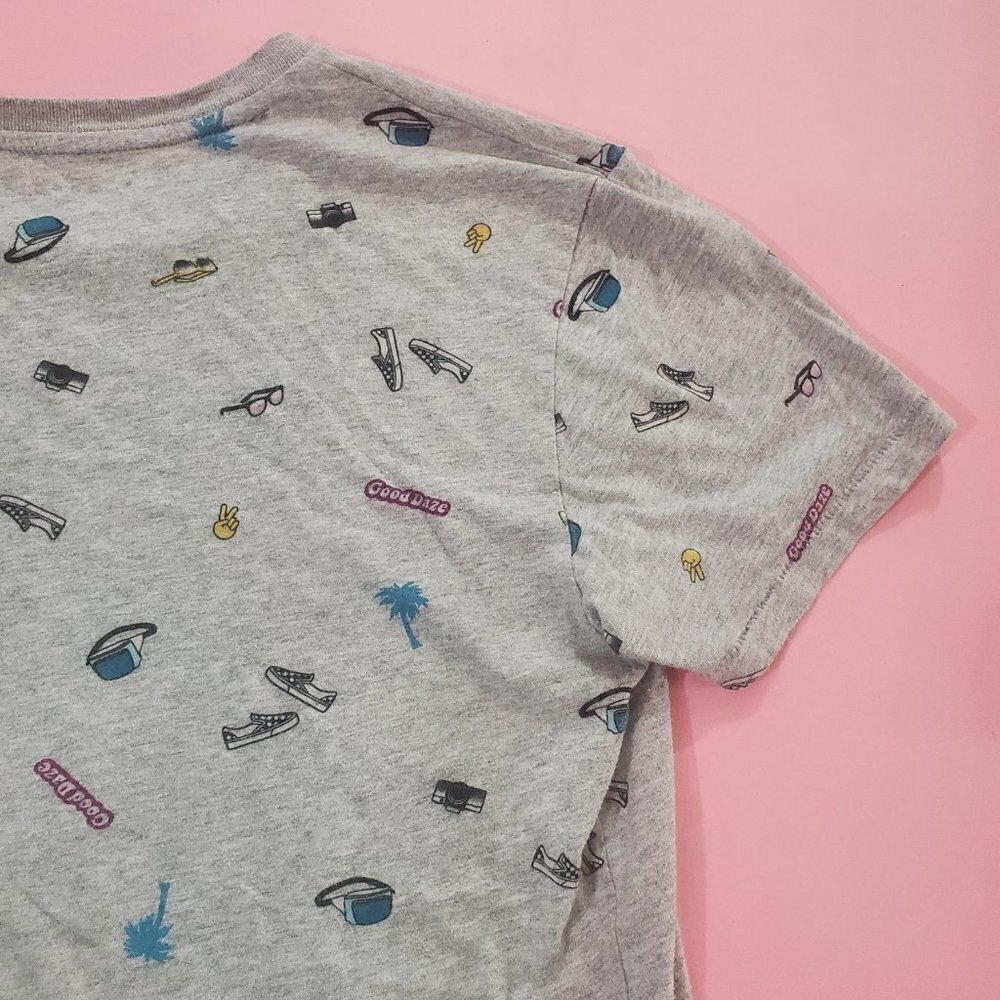 🌴 Aeropostale Summer Palm Tree Vans Peace Short Sleeve T-Shirt 🌴 - Picture 9 of 12